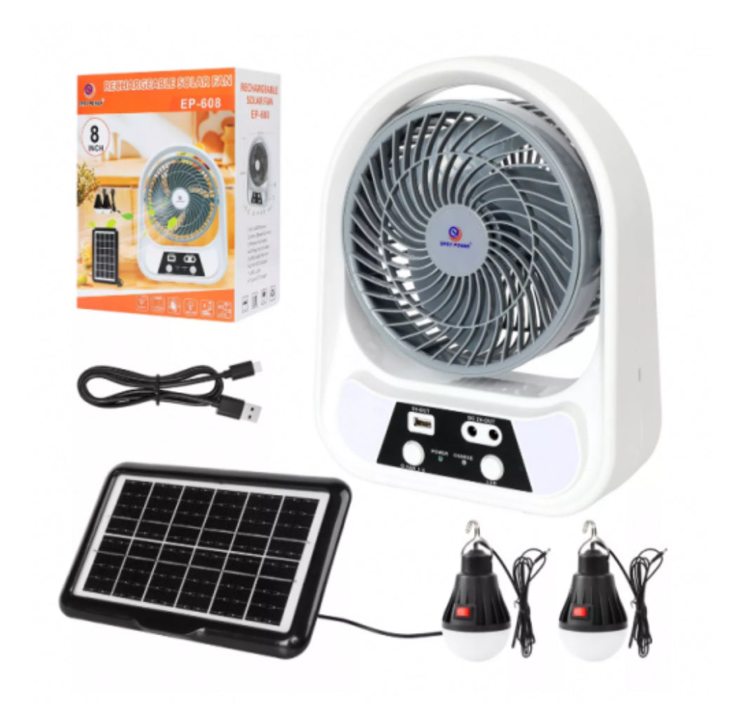 Abanico 4 en 1 Recargable AirBeam™